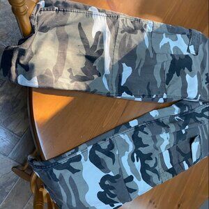 Camoflauge Cargo Pants